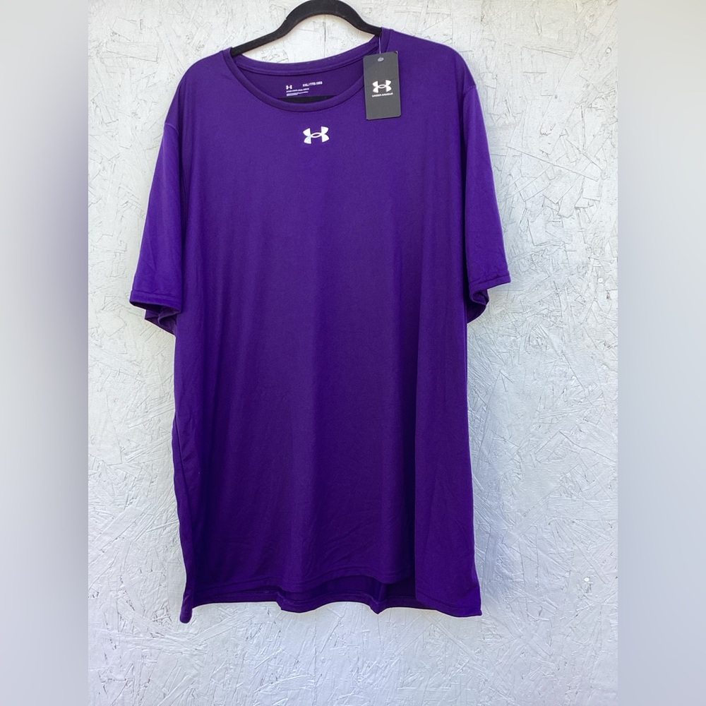 Under Armour Men's Vibrant Purple Tee